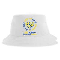 In A World Where You Can Be Anything Be Kind Down Syndrome Sustainable Bucket Hat