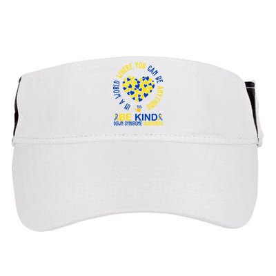 In A World Where You Can Be Anything Be Kind Down Syndrome Adult Drive Performance Visor