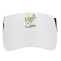 In A World Where You Can Be Anything Be Kind Down Syndrome Adult Drive Performance Visor