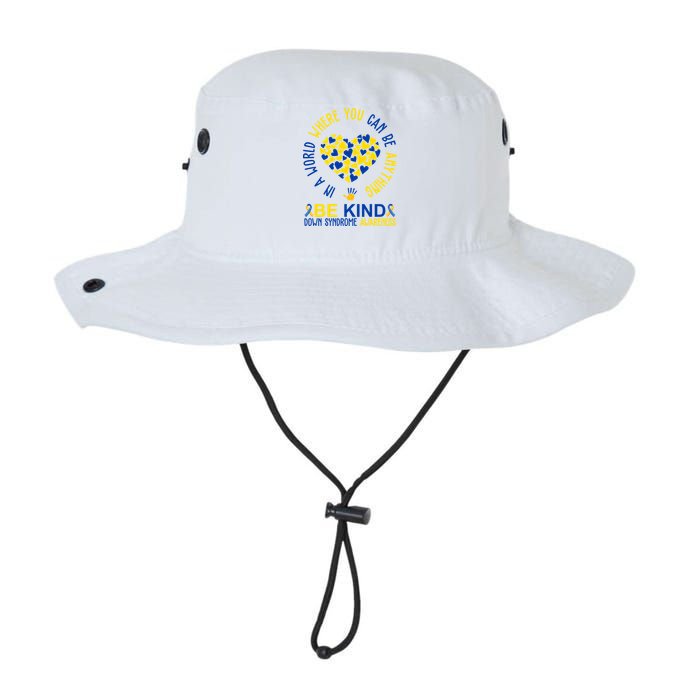 In A World Where You Can Be Anything Be Kind Down Syndrome Bucket Hat