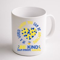 In A World Where You Can Be Anything Be Kind Down Syndrome Mug
