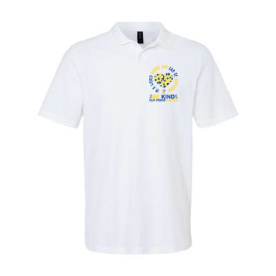 In A World Where You Can Be Anything Be Kind Down Syndrome Polo