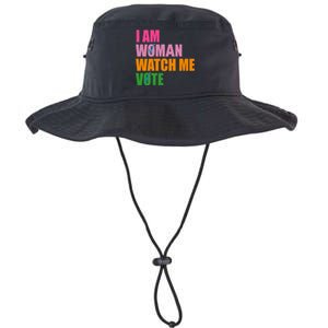 I Am Woman Watch Me Vote Legacy Cool Fit Booney Bucket Hat