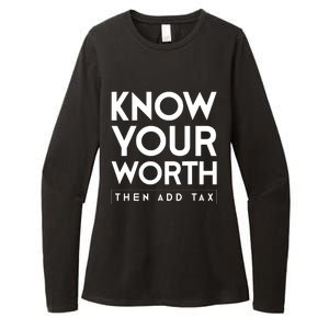 Its Accrual World Funny And Clever Accounting CPA Womens CVC Long Sleeve Shirt