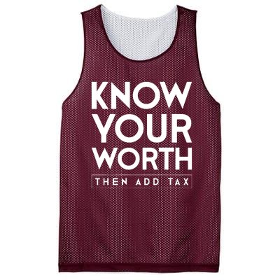 Its Accrual World Funny And Clever Accounting CPA Mesh Reversible Basketball Jersey Tank