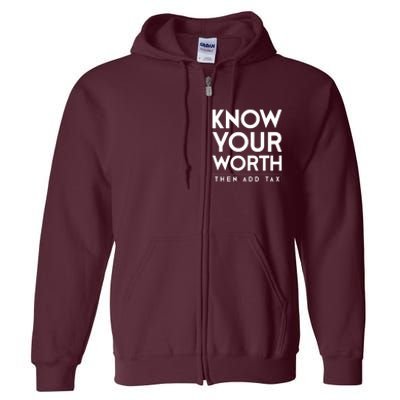 Its Accrual World Funny And Clever Accounting CPA Full Zip Hoodie