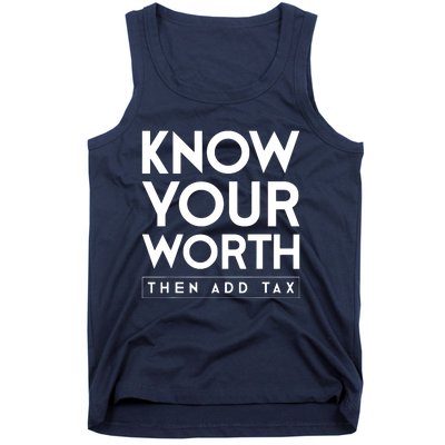 Its Accrual World Funny And Clever Accounting CPA Tank Top