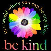 In a world where you can be anything be kind gift  City Backpack