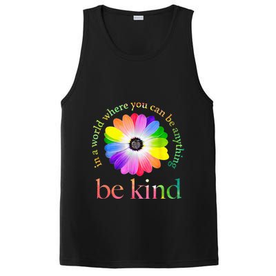 In a world where you can be anything be kind gift  PosiCharge Competitor Tank