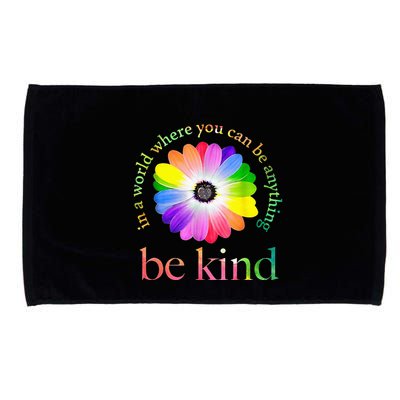 In a world where you can be anything be kind gift  Microfiber Hand Towel
