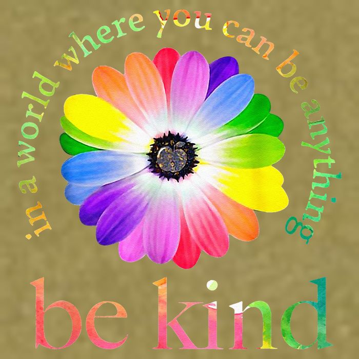 In a world where you can be anything be kind gift  Garment-Dyed Women's Muscle Tee