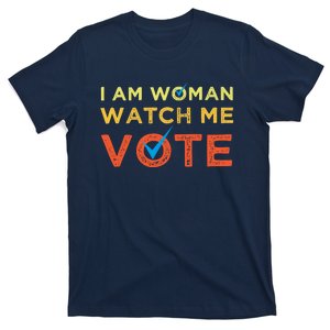 I Am Woman Watch Me Vote 2024 T-Shirt