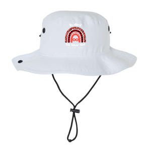 In April We Wear Red Instead Autism People Acceptance Gift Legacy Cool Fit Booney Bucket Hat