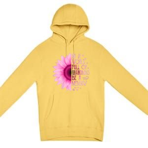 In A World Full Of Grandmas Be Memaw Sunflower Cute Gift Premium Pullover Hoodie