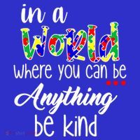 In A World Where You Can Be Anything Be Kind Autism Awareness Mesh Reversible Basketball Jersey Tank
