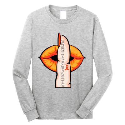 In April We Wear Orange Infertility Awareness Week Long Sleeve Shirt