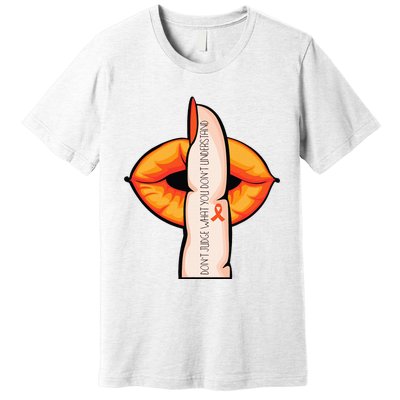 In April We Wear Orange Infertility Awareness Week Premium T-Shirt