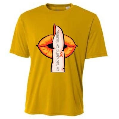 In April We Wear Orange Infertility Awareness Week Cooling Performance Crew T-Shirt