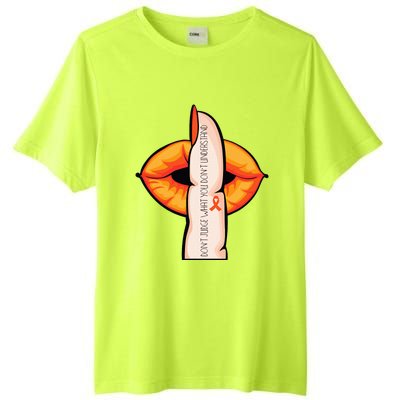 In April We Wear Orange Infertility Awareness Week Tall Fusion ChromaSoft Performance T-Shirt