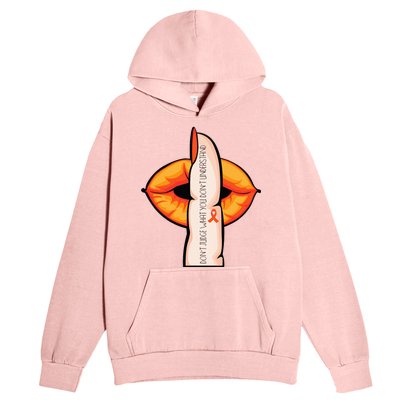 In April We Wear Orange Infertility Awareness Week Urban Pullover Hoodie