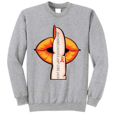 In April We Wear Orange Infertility Awareness Week Sweatshirt