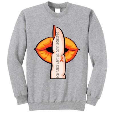 In April We Wear Orange Infertility Awareness Week Tall Sweatshirt