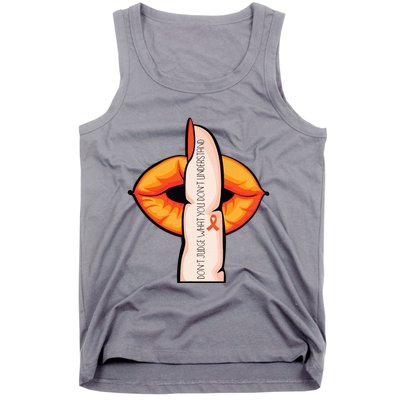 In April We Wear Orange Infertility Awareness Week Tank Top