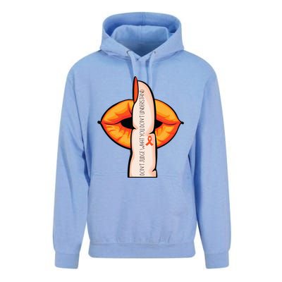 In April We Wear Orange Infertility Awareness Week Unisex Surf Hoodie