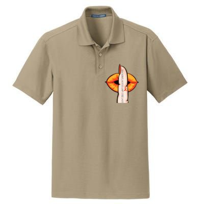 In April We Wear Orange Infertility Awareness Week Dry Zone Grid Polo