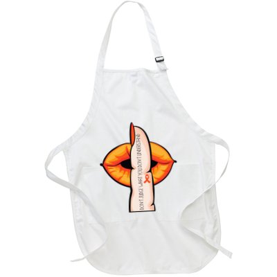 In April We Wear Orange Infertility Awareness Week Apron