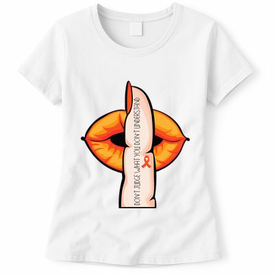 In April We Wear Orange Infertility Awareness Week Womens T-Shirt