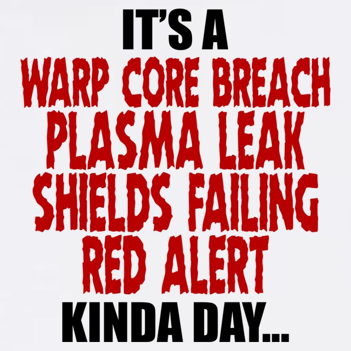 It's A Warp Core Plasma Leak Shield Funny Meme Garment-Dyed Sweatshirt