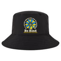 In A World Where You Can Be Anything Be Kind # Stand With Ukraine Cool Comfort Performance Bucket Hat