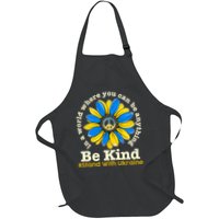 In A World Where You Can Be Anything Be Kind # Stand With Ukraine Apron