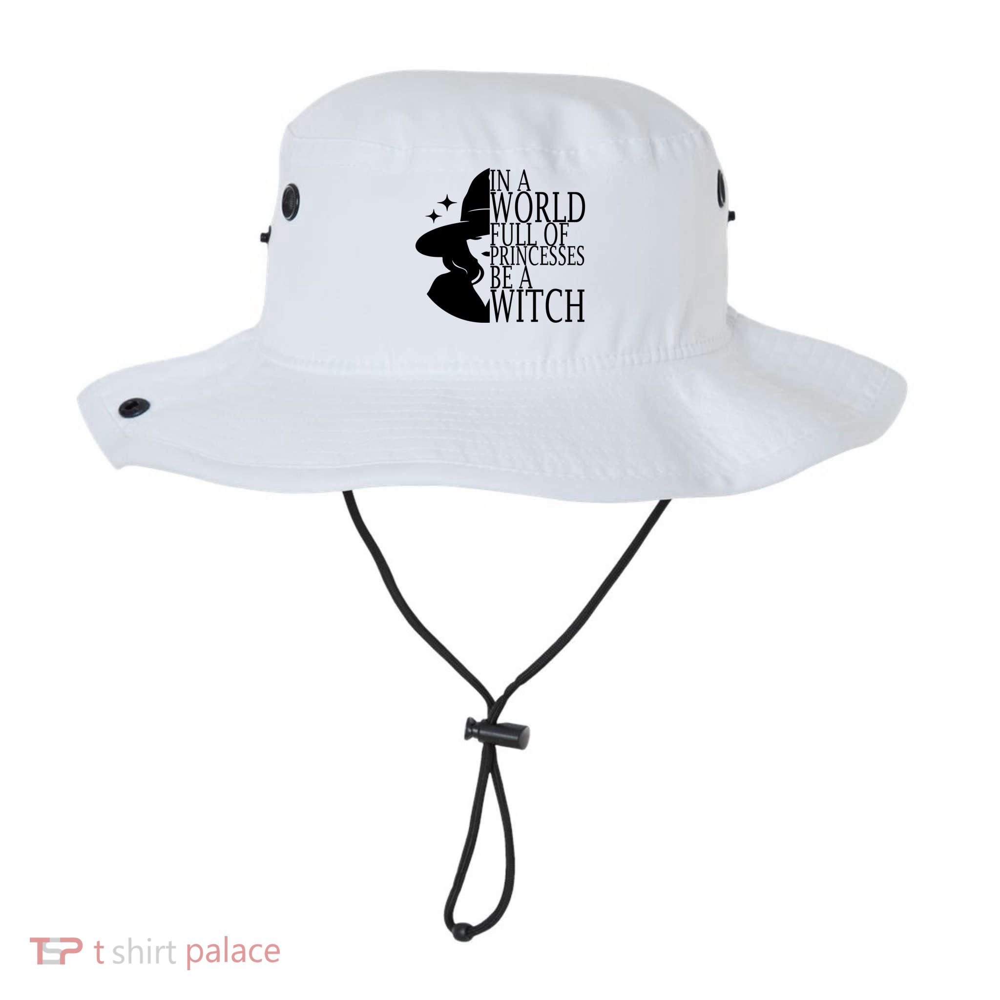 In A World Full Of Princesses Be A Witch Halloween Bucket Hat