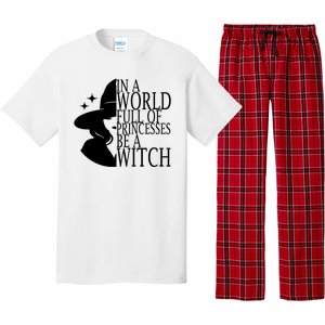 In A World Full Of Princesses Be A Witch Halloween Pajama Set