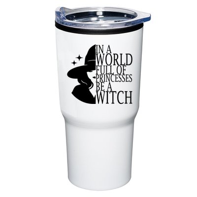 In A World Full Of Princesses Be A Witch Halloween Tumbler
