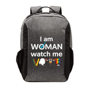 I Am Woman Watch Me Vote Vector Backpack