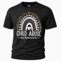 In April We Wear Blue Cool Child Abuse Prevention Awareness Cooling Performance Crew T-Shirt