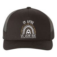 In April We Wear Blue Cool Child Abuse Prevention Awareness Yupoong Adult 5-Panel Trucker Hat