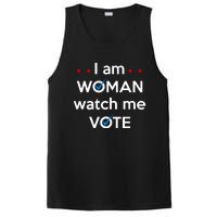 I Am Woman Watch Me Vote PosiCharge Competitor Tank