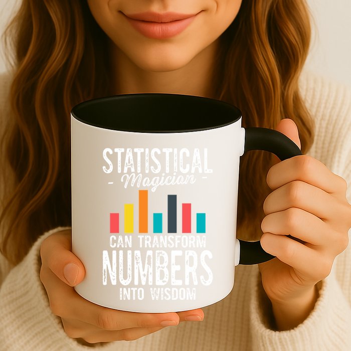 In A World Full Of Data Math Science Statistics Teacher Gift Mug