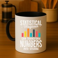 In A World Full Of Data Math Science Statistics Teacher Gift Mug
