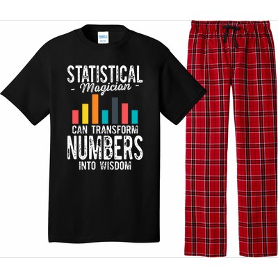 In A World Full Of Data Math Science Statistics Teacher Gift Pajama Set