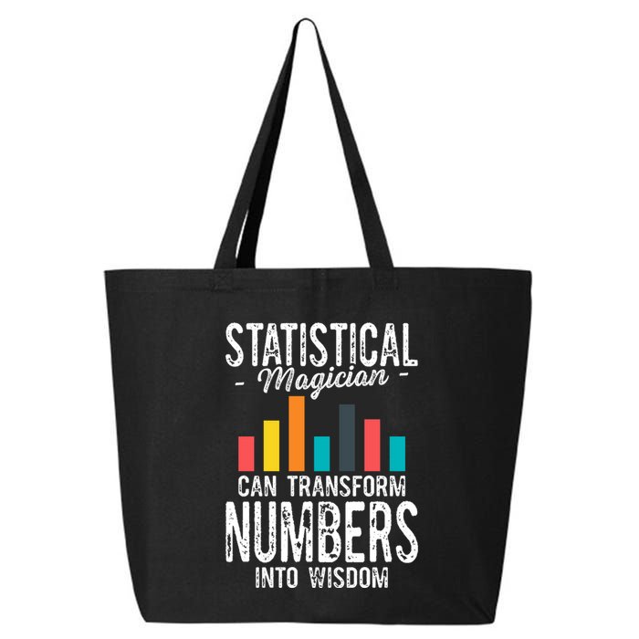 In A World Full Of Data Math Science Statistics Teacher Gift 25L Jumbo Tote