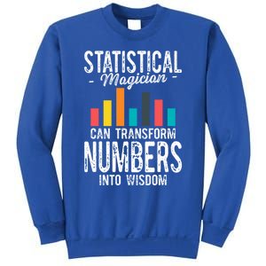 In A World Full Of Data Math Science Statistics Teacher Gift Sweatshirt