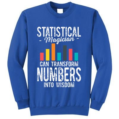 In A World Full Of Data Math Science Statistics Teacher Gift Sweatshirt