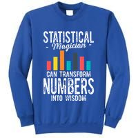 In A World Full Of Data Math Science Statistics Teacher Gift Sweatshirt
