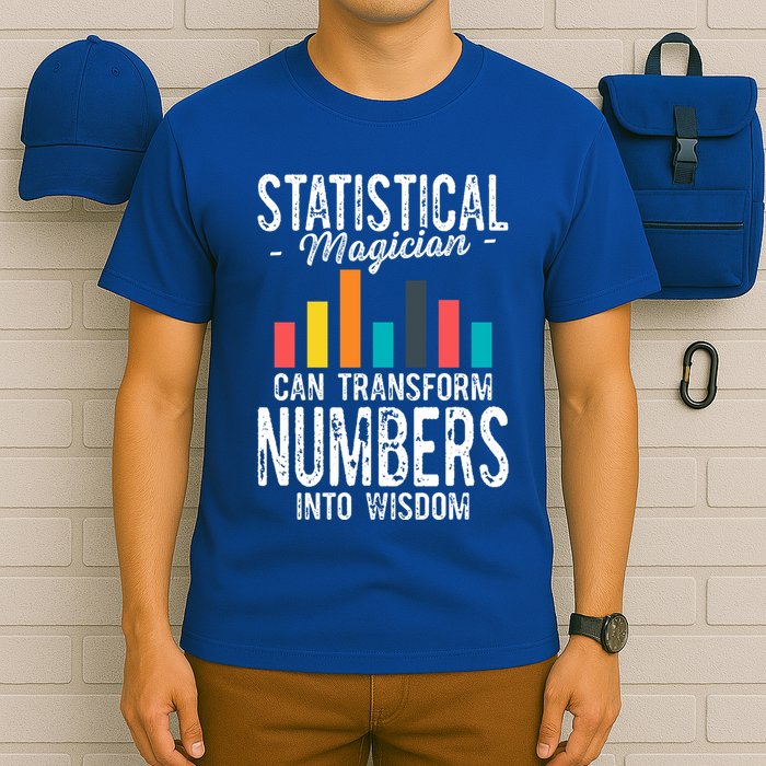 In A World Full Of Data Math Science Statistics Teacher Gift T-Shirt