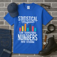 In A World Full Of Data Math Science Statistics Teacher Gift Tall T-Shirt